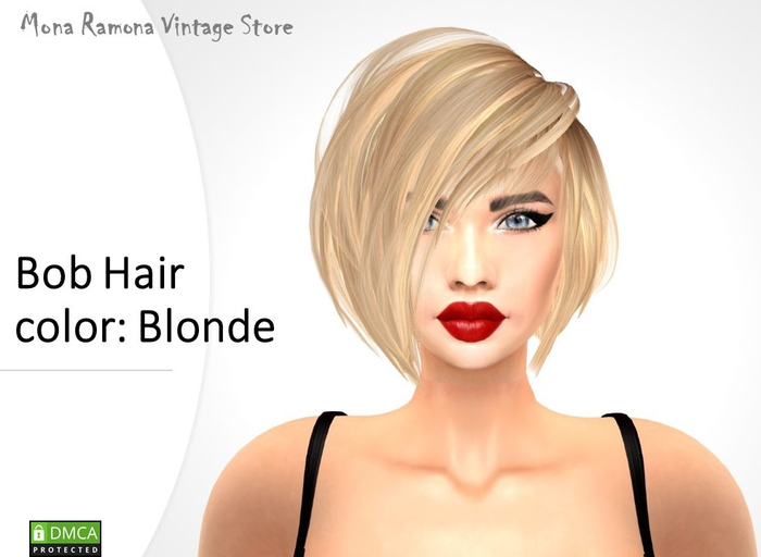 Second Life Marketplace BOB HAIR BLONDE